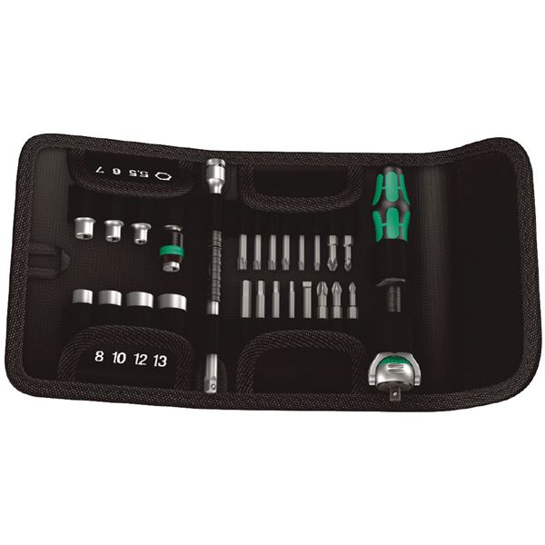WERA ヴェラ 26点組 1/4 ソケット鍵 仕掛ける 051045 手道具 物の具 DIY やり方手道具 御先棒 鍵