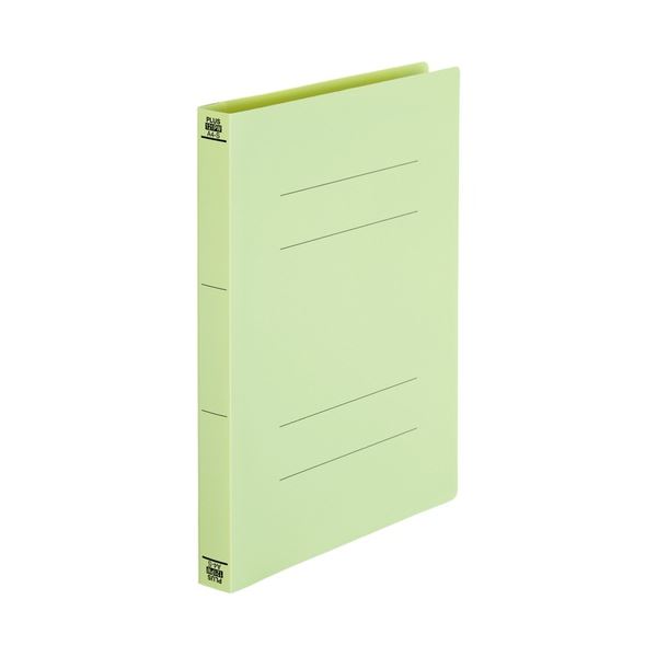 【まとめ】 プラス PPフラットFILE A4S厚綴No.121PW GR 1冊 【×20セット】