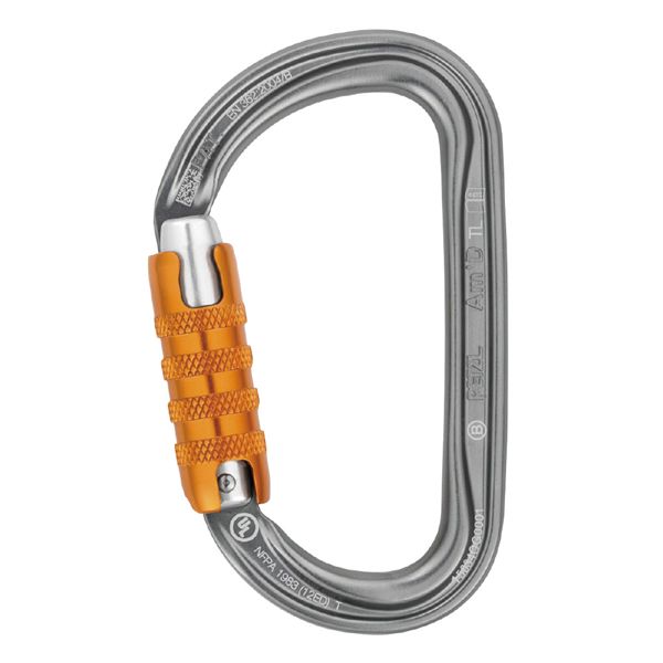 PETZL ぺツル 軽量D型 TL エーエムディ トライアクトロック M34A TL