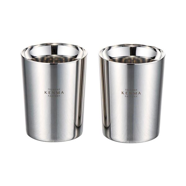 燕研磨ファクトリー ステンレスダブルカップ260ml 2P 22503509