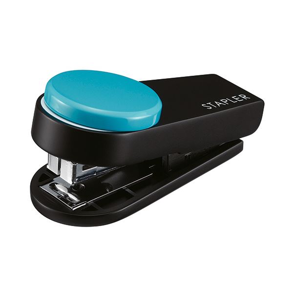 （まとめ） マックスカラーギミック 10枚とじ ライトブルー HD-10XS／LB 1個 【×5セット】