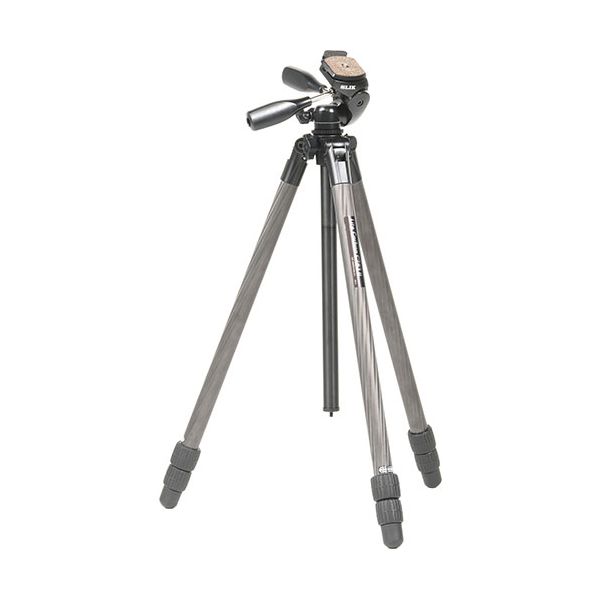 スリック SLIK ライトカーボン C283 II カーボン式・パイプ径28mmの中型タイプの3段三脚 ハライチロック式開脚機構 KEN09328
