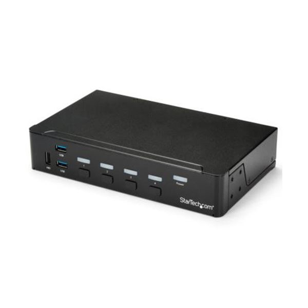 StarTech.com 4界面HDMI KVM取り替えっこ（1080p） 黒いこと SV431HDU3A2 1台 その他-パソコン・周辺機器