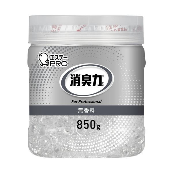 （まとめ） エステー 消臭力業務用消臭剤 ビーズタイプ 大容量 無香料 本体 850g 1個 【×5セット】 4,920円
