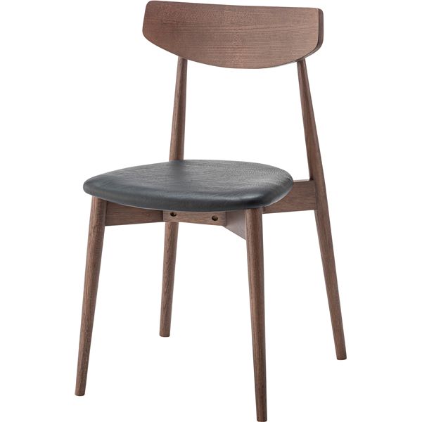 ダイニングチェア ブラウン （約W42×D46.5×H78×SH45cm） 完成品 15,470円