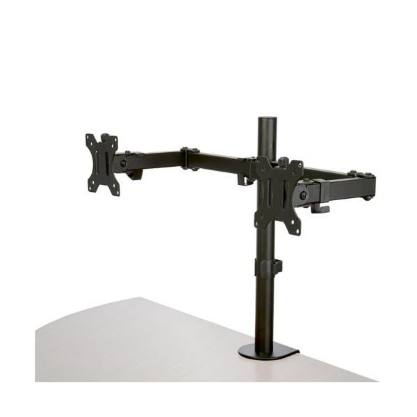 StarTech.com 液晶モニターアーム 横型2面対応 多関節アーム スチール製 VESA規格／32型モニタ対応 ARMDUAL21台 22,111円