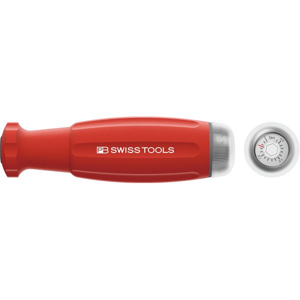 PB SWISS TOOLS ピービースイスツールズ スイス連邦手持ち部分 215ドライバーブレード用 トルクドライバー メカトルク トルク据え付ける活動の領域（Nm）0.4-2.0 8317.A0.4-2.0NM