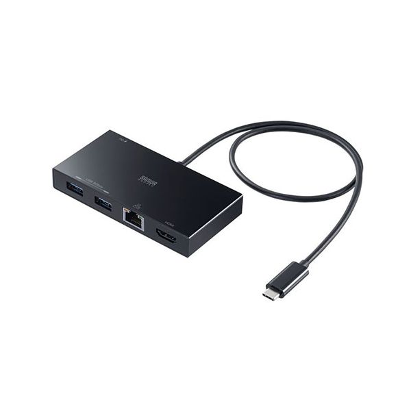 サンワサプライ USB Type-C縛ステイション 黒いこと USB-DKM10BK