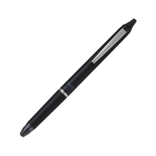 （まとめ） パイロットゲルインキボールペン フリクションボール ノックゾーン 細字0.7mm 黒 （軸色：オールタイムブラック） LFBKZ-50F-AB1本 【×10セット】