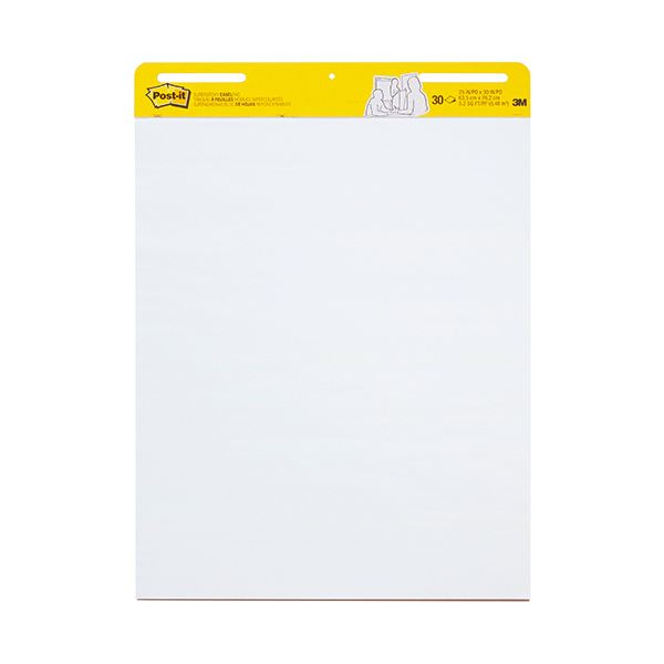 3M 郵便受け・イット 画架パッド635×762粍 白いこと EASEL 559 1書き割り(2冊)