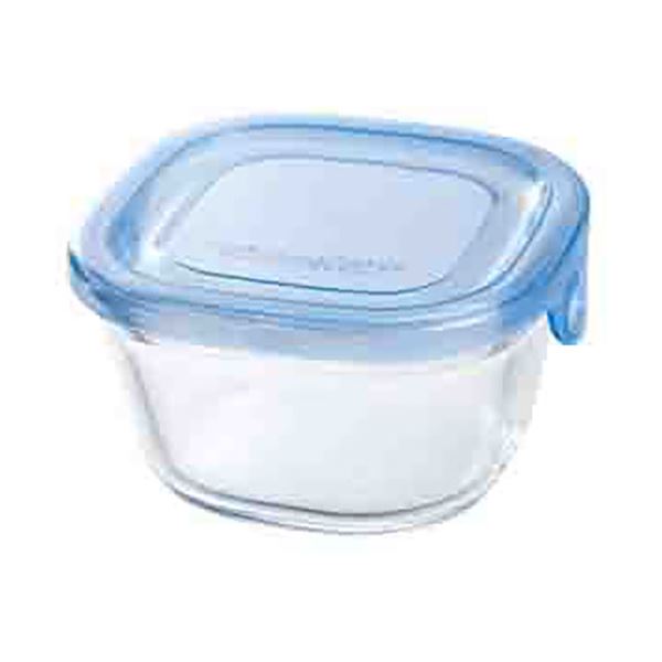 【5セット】 岩城ハウスウエア NEWパック&レンジ角型 200ml アクアブルー KBC3200BLNX5 4,905円