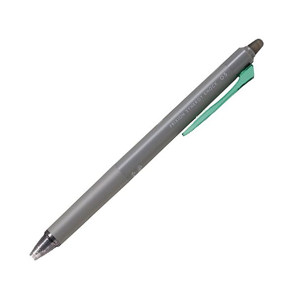 （まとめ） パイロットゲルインキボールペン フリクションシナジーノック05 極細0.5粍 緑であること LFSK-15-G 1書き割り（10本） 【×3書き割り】