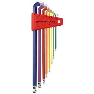 PB SWISS TOOLS 2212LH-10RB レインボーショートヘッド 六角書き割り 容器に並べるありの実 物の具 物の具 DIY 進め方物の具 物の具