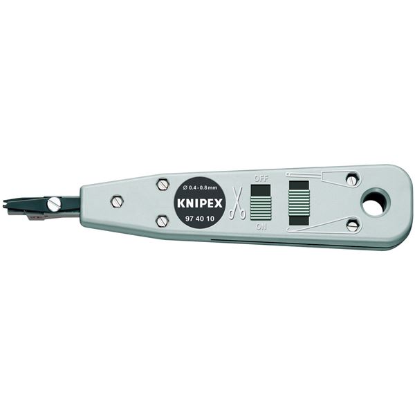 KNIPEX クニペックス 9740-10 LSA-PLUS端子用 インサートツール 手道具 物の具 DIY やり方手道具 御先棒