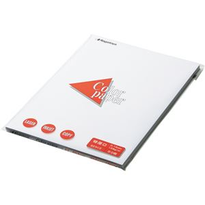 （まとめ） 長門屋バス発着場 Color Paper B5 特厚口 白 ナ-4401 1冊（50枚） 【×20書き割り】