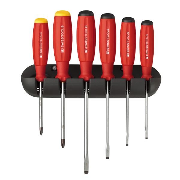 PB SWISS TOOLS 8244 スイスグリップ ドライバーセット ホルダー付 工具 ツール DIY 作業工具 道具 ドライバー
