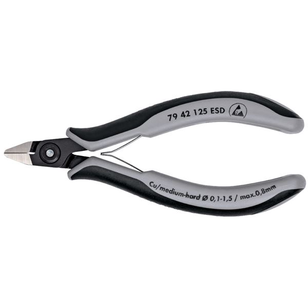 KNIPEX クニペックス 7942-125ESD 電子工学ニッパー SB 物の具 物の具 DIY やり方物の具 御先棒 ニッパー