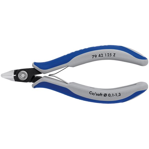 KNIPEX クニペックス 7942-125Z 電子工学ニッパー 手道具 物の具 DIY やり方手道具 御先棒 ニッパー