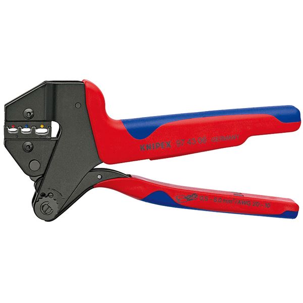 KNIPEX クニペックス 9743-06 クリンピングシステムプライヤー 手道具 手道具 DIY 御役目手道具 御先棒 ペンチ