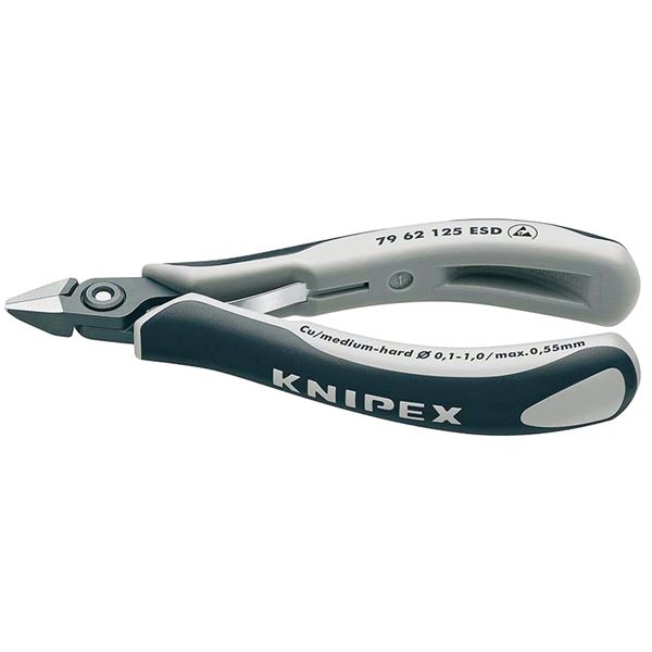 KNIPEX クニペックス 7962-125ESD エレクトロニクスニッパー 工具 ツール DIY 作業工具 道具 ニッパー 12,230円