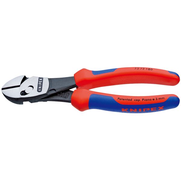 KNIPEX クニペックス 7372-180 ツインフォースニッパー BK 物の具 物の具 DIY やり方物の具 御先棒 ニッパー