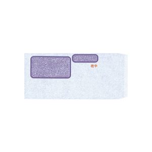 （まとめ） オービック お願いごと書窓付状ぶくろ押捺付 230×120粍 MF-11 1箱（1000枚） 【×2書き割り】