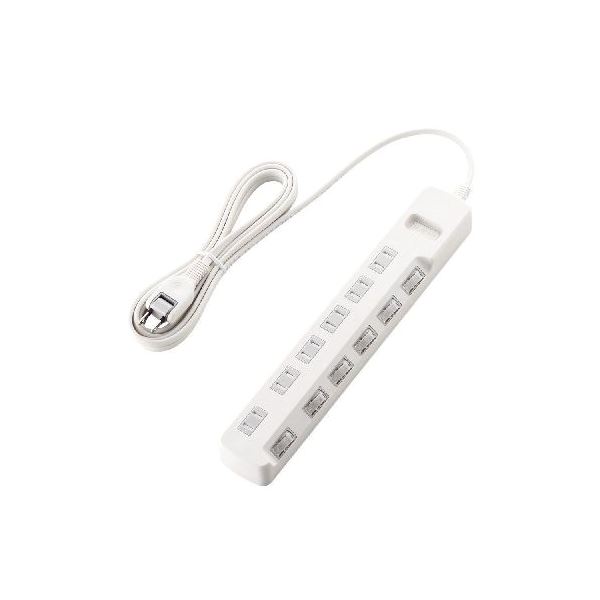 (まとめ)エレコム 砂ぼこり押しとどめるシャッター付 省エネ水道栓 T-E6A-2630WH【×2書き割り】
