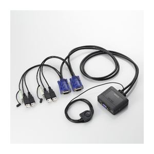 エレコム USBマイコンうつり変わり器 KVM-KUS
