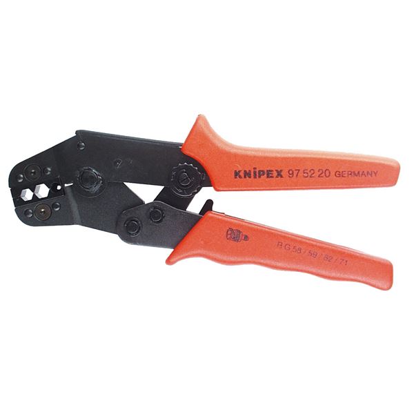 KNIPEX クニペックス 9752-20 圧着プライヤー 手道具 物の具 DIY やり方手道具 御先棒