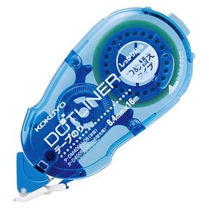 (まとめ) コクヨ テープのり ドットライナー しっかり貼るタイプ つめ替え用 8.4mm×16m タ-D400N-08 1個 【×20セット】|BONATHIA