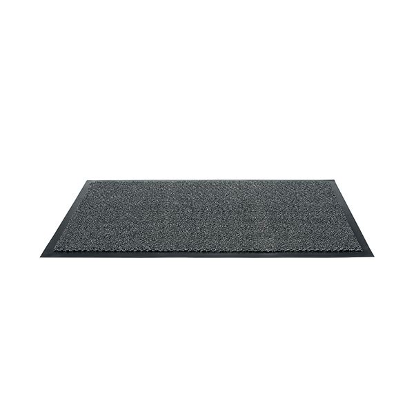 FLOORTEX 部屋の入り口引っ敷き 46090DCBWV 900×600粍 黒/白 玄関マット-インテリア・寝具・収納