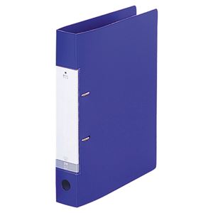 (まとめ) リヒトラブ リクエスト D型リングファイル A4タテ 2穴 350枚収容 背幅46mm 青 G2230-8 1冊 【×15セット】