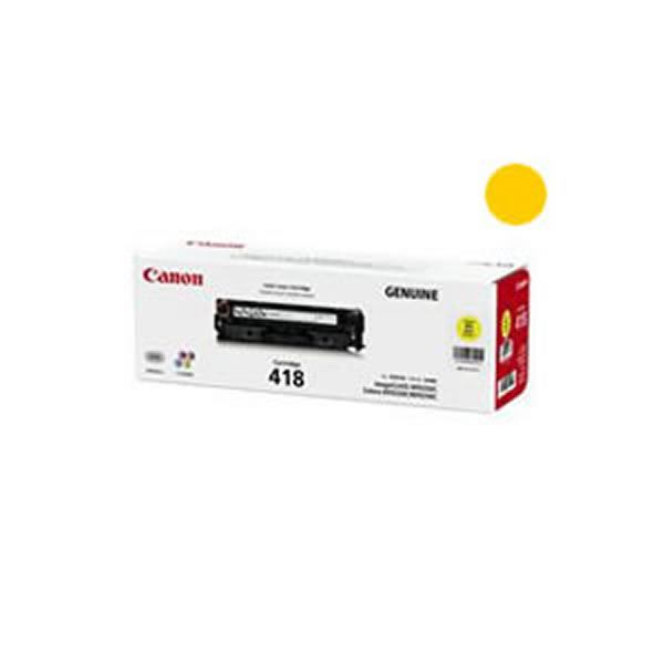(御勤め用3書き割り) 【純然たる品】 Canon 加農砲 トナーカートリッジ 【418 Y 黄色】