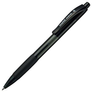 （まとめ） TANOSEE ノック式油性ボールペン（なめらかインク） 0.7mm 黒 1本 【×60セット】