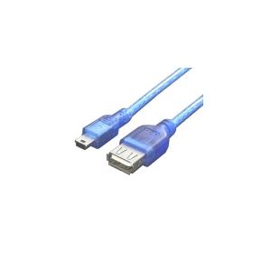 （まとめ）取り替えっこはやりっ児 USB A（刃針）→miniUSB（雄） USBA-M5／CA20【×20書き割り】