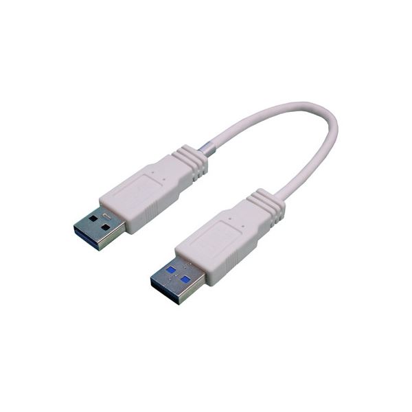 (まとめ)取り替えっこはやりっ児 USB3.0有線テレビ A-A 20 はりつけ台結線 USB3A-AX/CA20【×10書き割り】