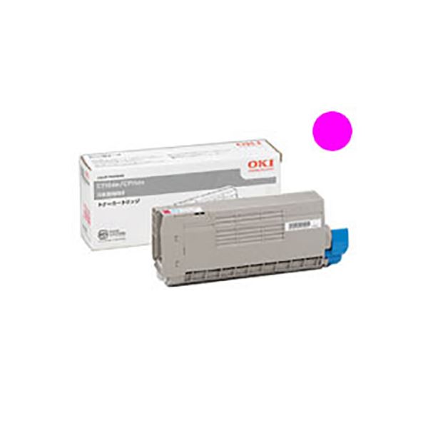 (お役目用3書き割り) 【完全無欠品】 OKI 沖データ トナーカートリッジ 【TNR-C4GM1 M マゼンタ】