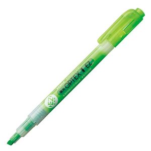 (まとめ) ゼブラ 蛍光オプテックス1 EZ 緑 WKS11-G 1本 【×80セット】