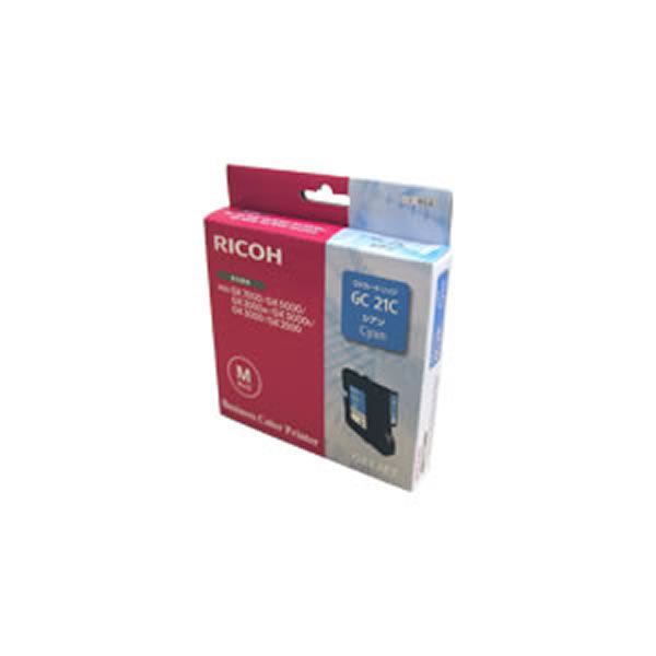 【業務用5セット】【純正品】 RICOH リコー インクカートリッジ/トナーカートリッジ 【GC21C C シアン】 ×5セット|BONATHIA