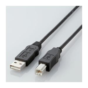 (まとめ)エレコム エコUSB有線テレビ(A-B・2m) USB2-ECO20【×5書き割り】
