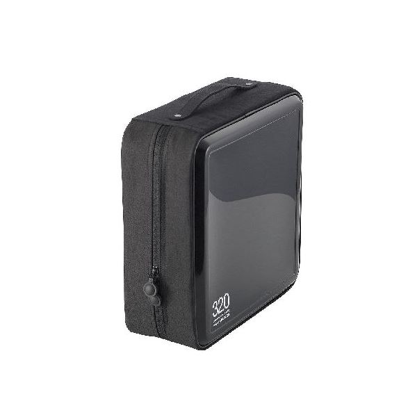 (まとめ)エレコム CD/ヴィデオディスクチャック容れもの CCD-H320BK【×2書き割り】