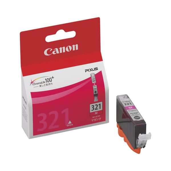 (まとめ) キヤノン Canon インキ貯蔵タンク BCI-321M マゼンタ 2929B001 1個  【×10仕掛ける】