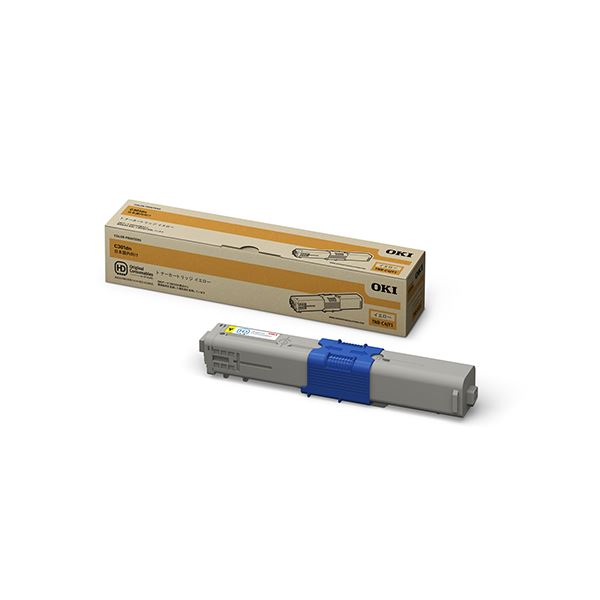 沖データ トナーカートリッジ 黄色 TNR-C4JY1 1個
