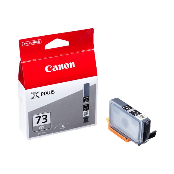 (まとめ) キヤノン Canon インキ貯蔵タンク PGI-73GY 薄墨色 6399B001 1個  【×10仕掛ける】