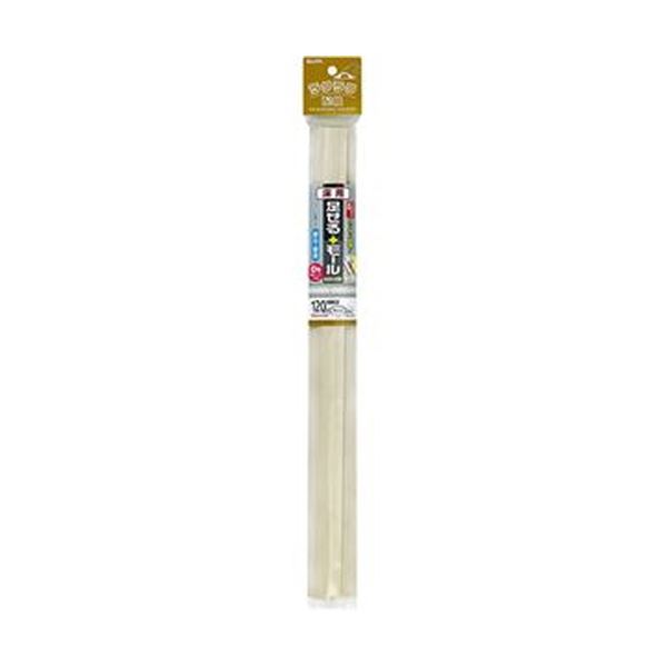 （まとめ）ELPA 足せるショッピングセンター 床用0号40珊 磁気テープ付 象牙色 PSM-U040P3（IV）1容器に並べる（3本）【×10書き割り】