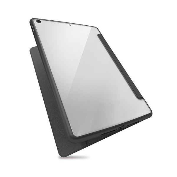 エレコム iPad 第9世代/TOUGH SLIM LITE/フラップ付/ブラック TB-A21RTSLFCBK｜BONATHIA