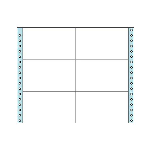 コクヨ 年代順の継続勘定書き質問用紙（タック質問用紙）横11×縦9in（279.4×228.6粍）6片 ECL-429 1箱（500腰かけ）