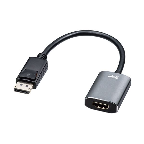 （まとめ）サンワサプライ DisplayPort-HDMI うつり変わりアダプター HDR相応う AD-DPHDR01 1個 【×3仕掛ける】 PCアクセサリー-パソコン・周辺機器-変換コネクタ・ケーブル