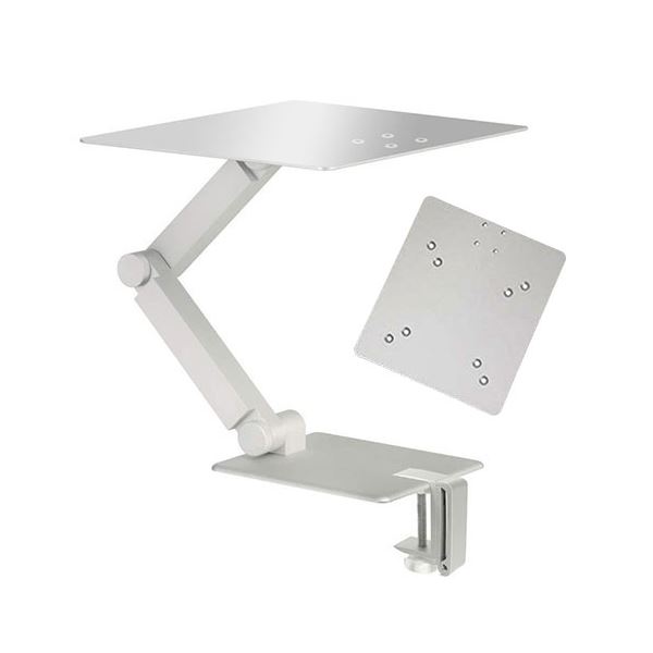 Maxstand スタンディングアーム しろがね色 VESAマウント付 MAXTAND-SILVER-SET