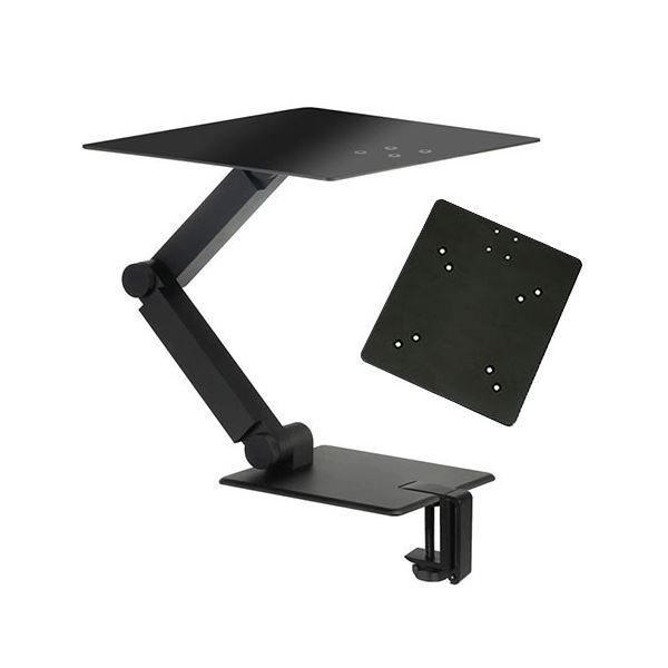 Maxstand スタンディングアーム 黒いこと VESAマウント付 MAXTAND-BLACK-SET